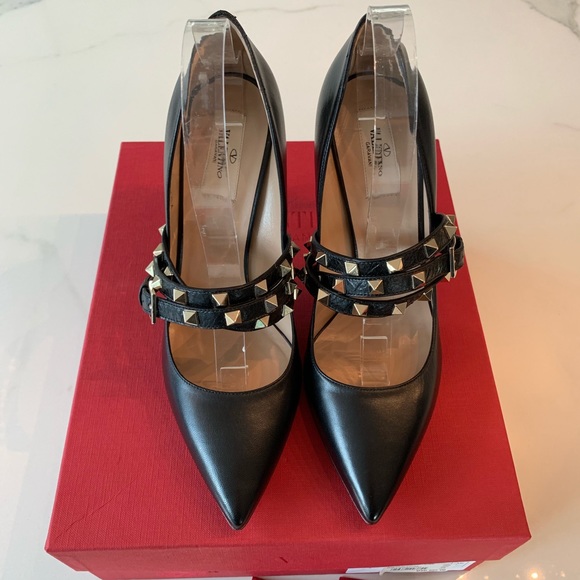 SOLD Valentino Rockstud Studwrap Pump EU 39.5 - Picture 6 of 8